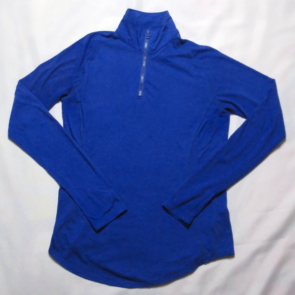 4/$14 MAGELLAN womens SHIRT top BLUE fishing LIGHTWEIGHT outdoor FITTED SIZE S